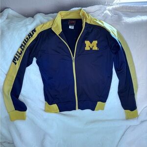 Michigan womens Blue and Yellow Jacket